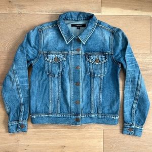 J Brand Jeans Denim Collared Jacket Size Small